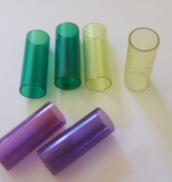 capuchon / cylindre couleur vert long